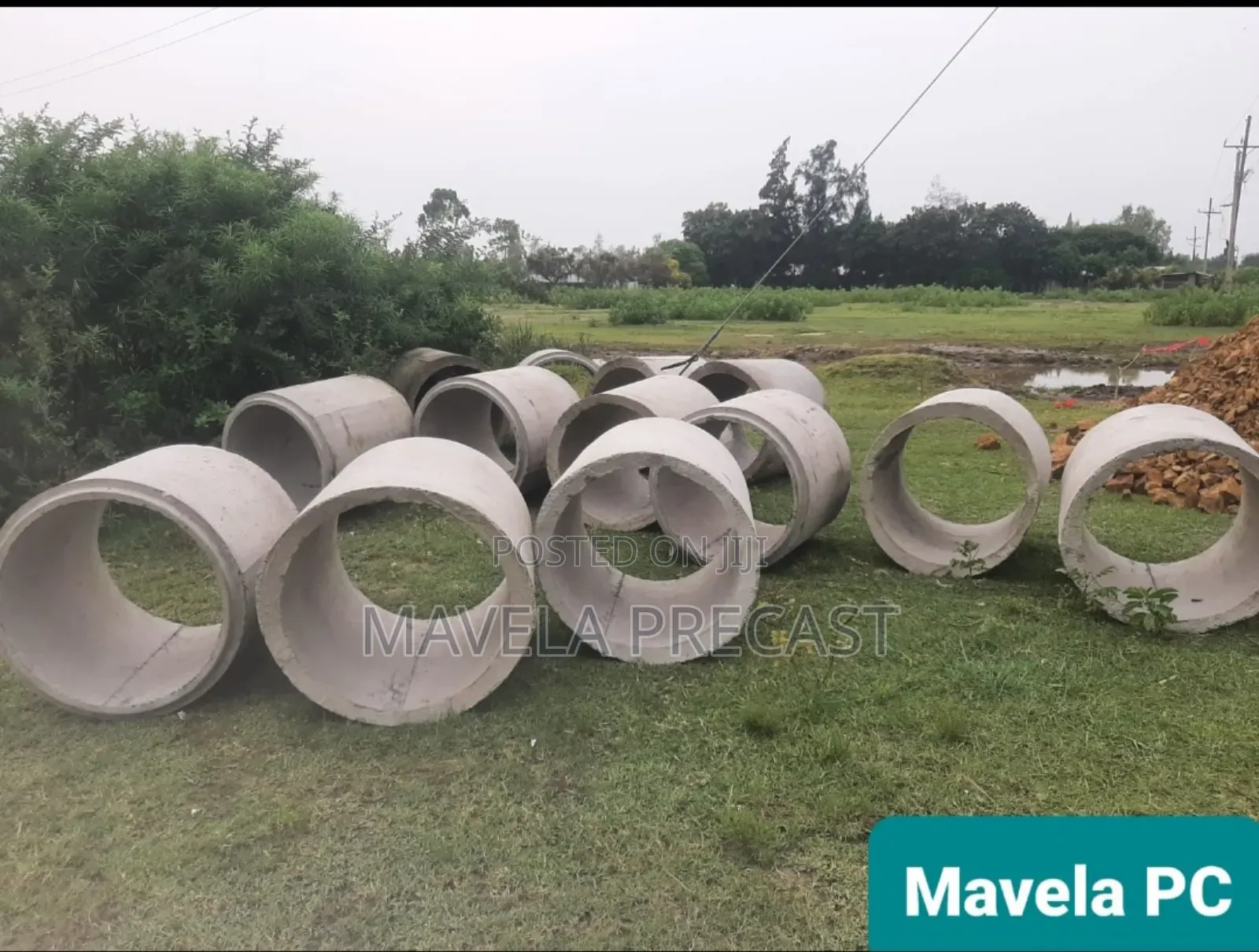 Precast Concrete Culvert (Pcc) 900mm