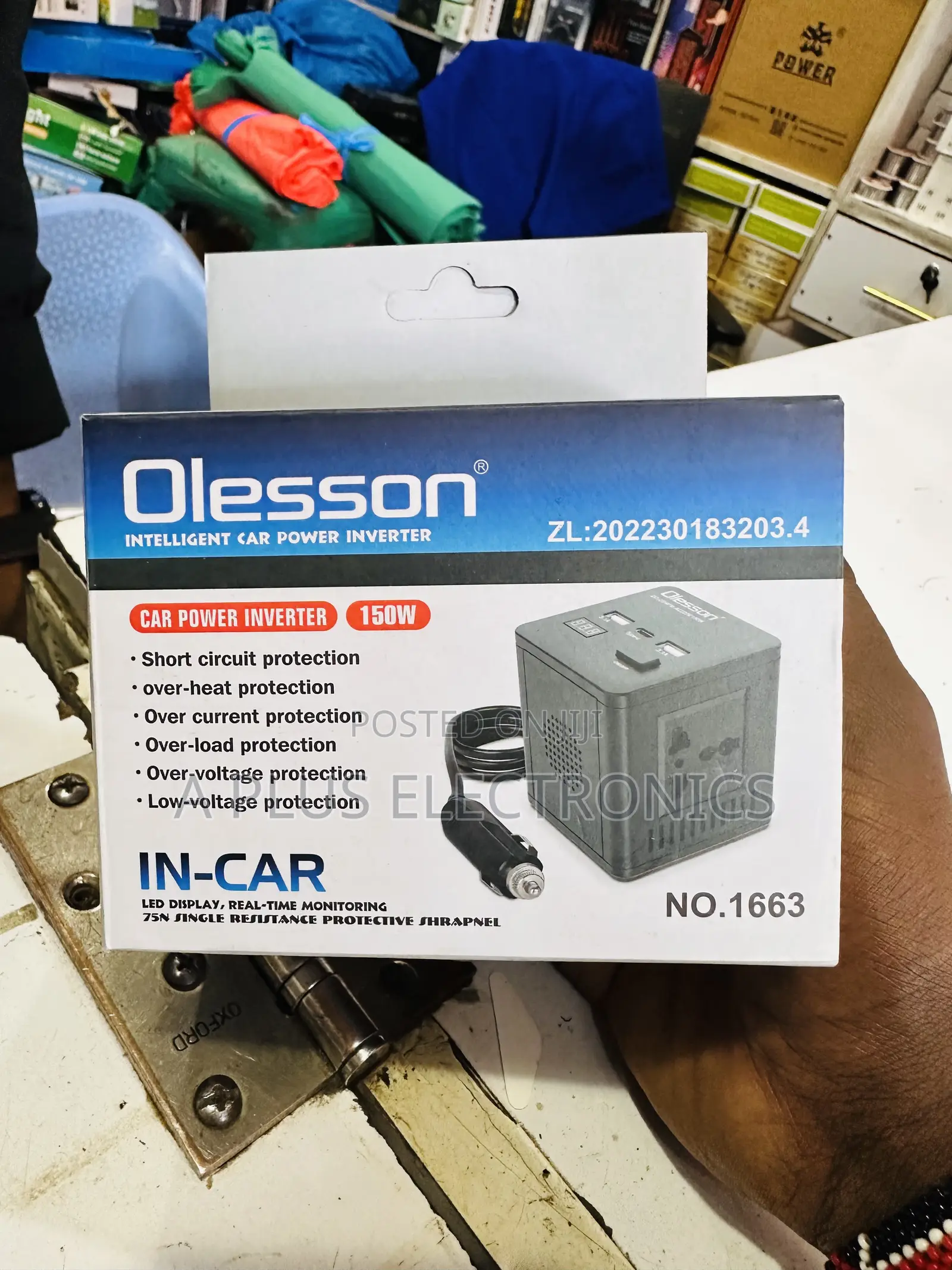 Olesson 1662 Car Power Inverter
