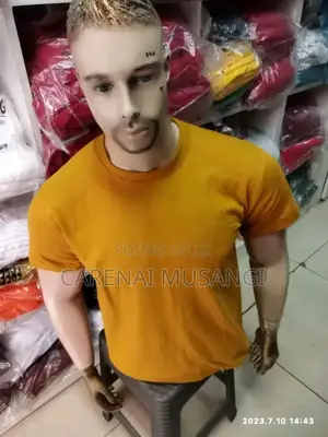 Plain Mustard Yellow Unisex T-Shirt – Quality Cotton