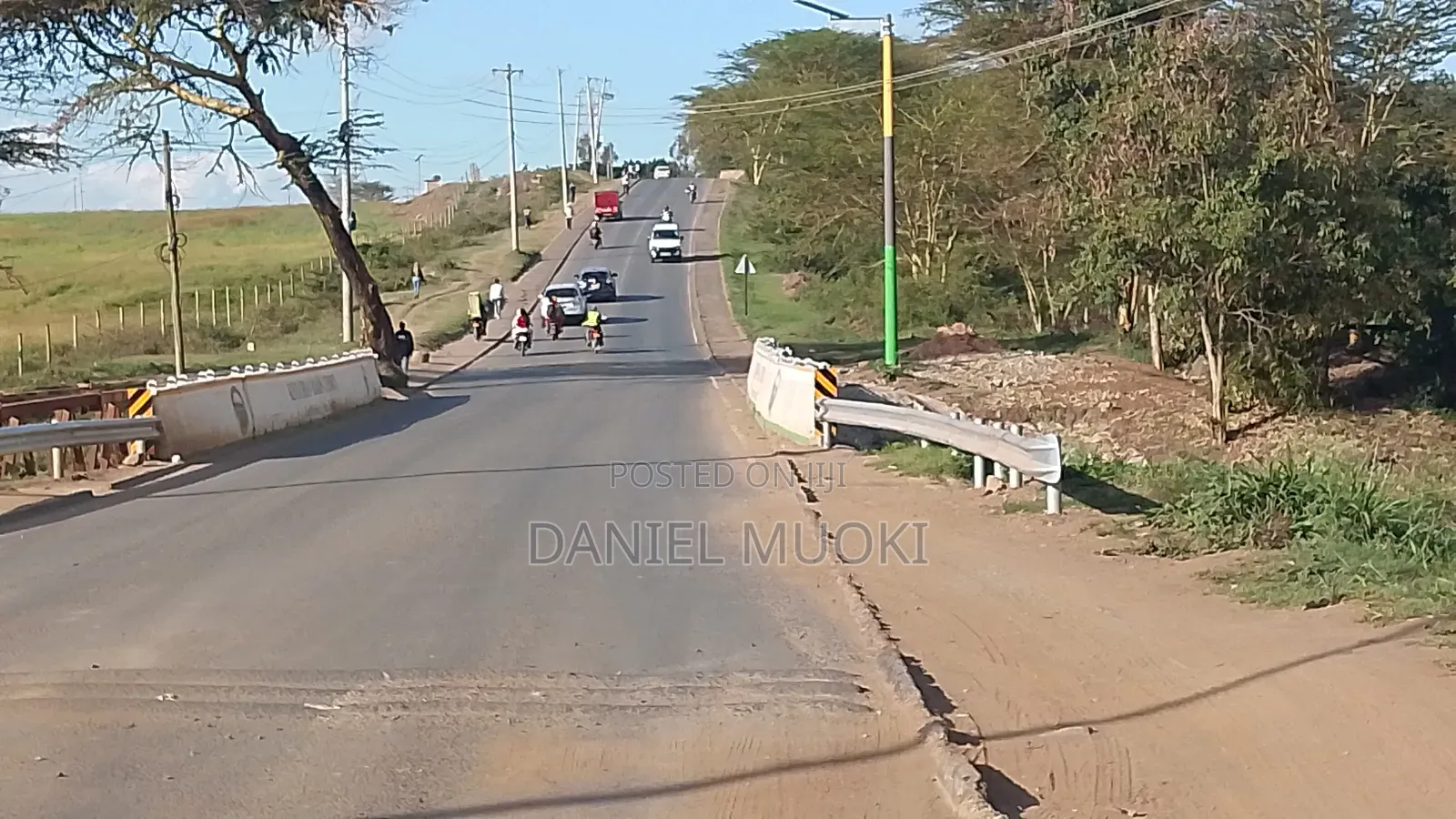 50z100 Plot Size Touching Main Road Njiru Mwili Road