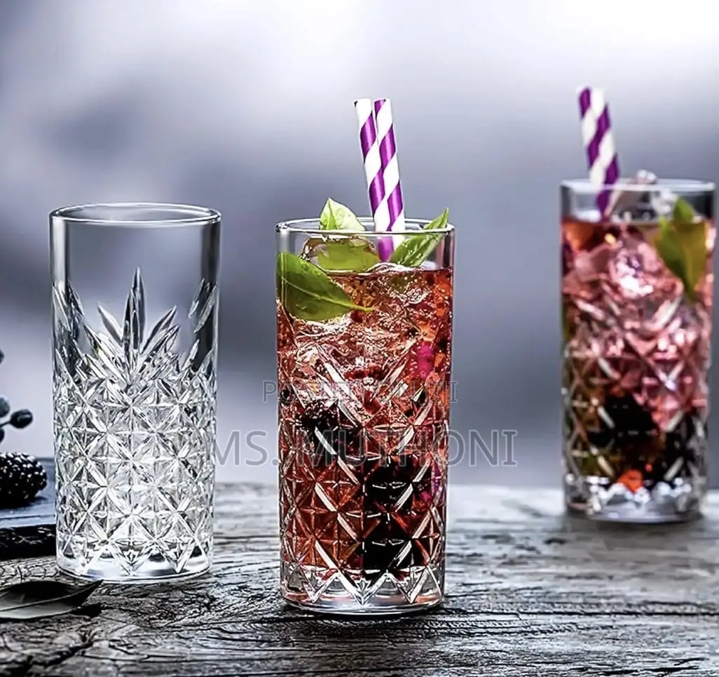 370 Ml 6pcs Pasabahce Timeless Long Drink or Highball Glass