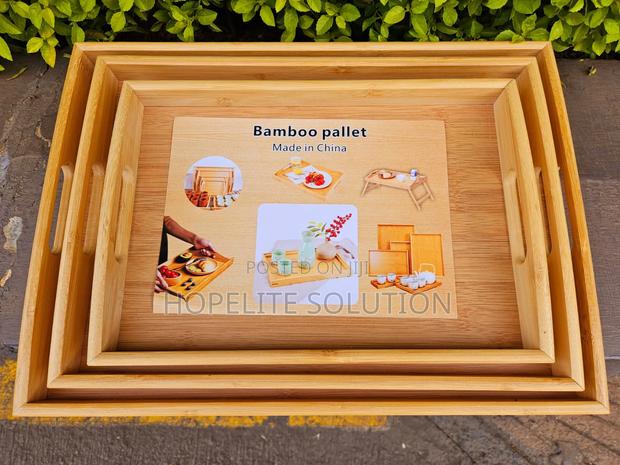 Bamboo Serving Tray Available