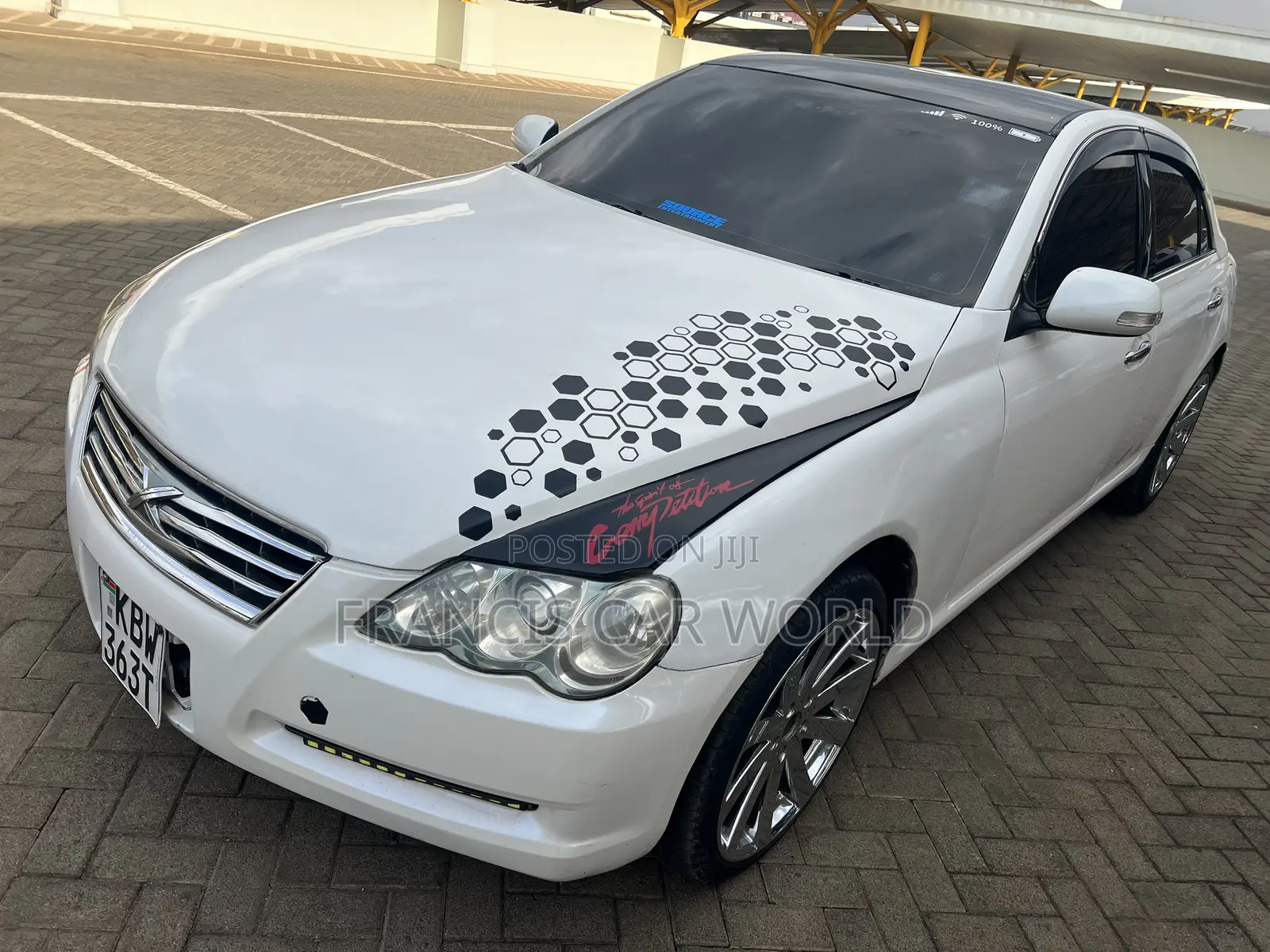 Toyota Mark X 2007 Off white
