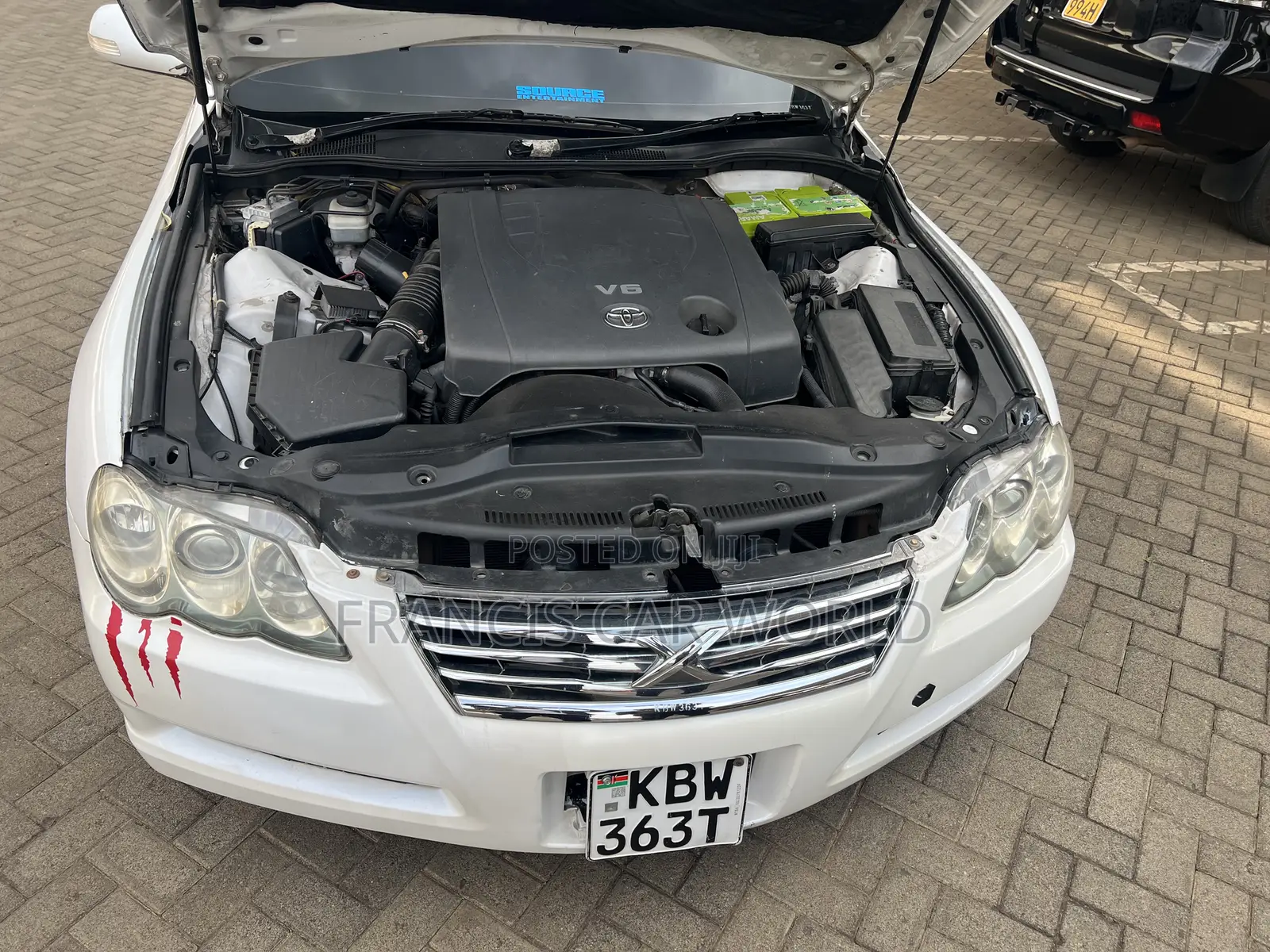 Toyota Mark X 2007 Off white