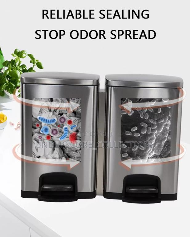 Classified Stainless Steel Detachable Plastic Bin - thumbnail 3