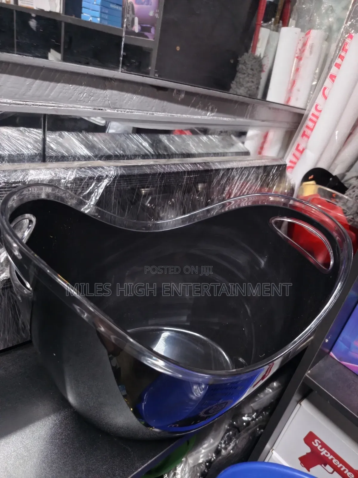 Portable Ice Bucket Large Capacity