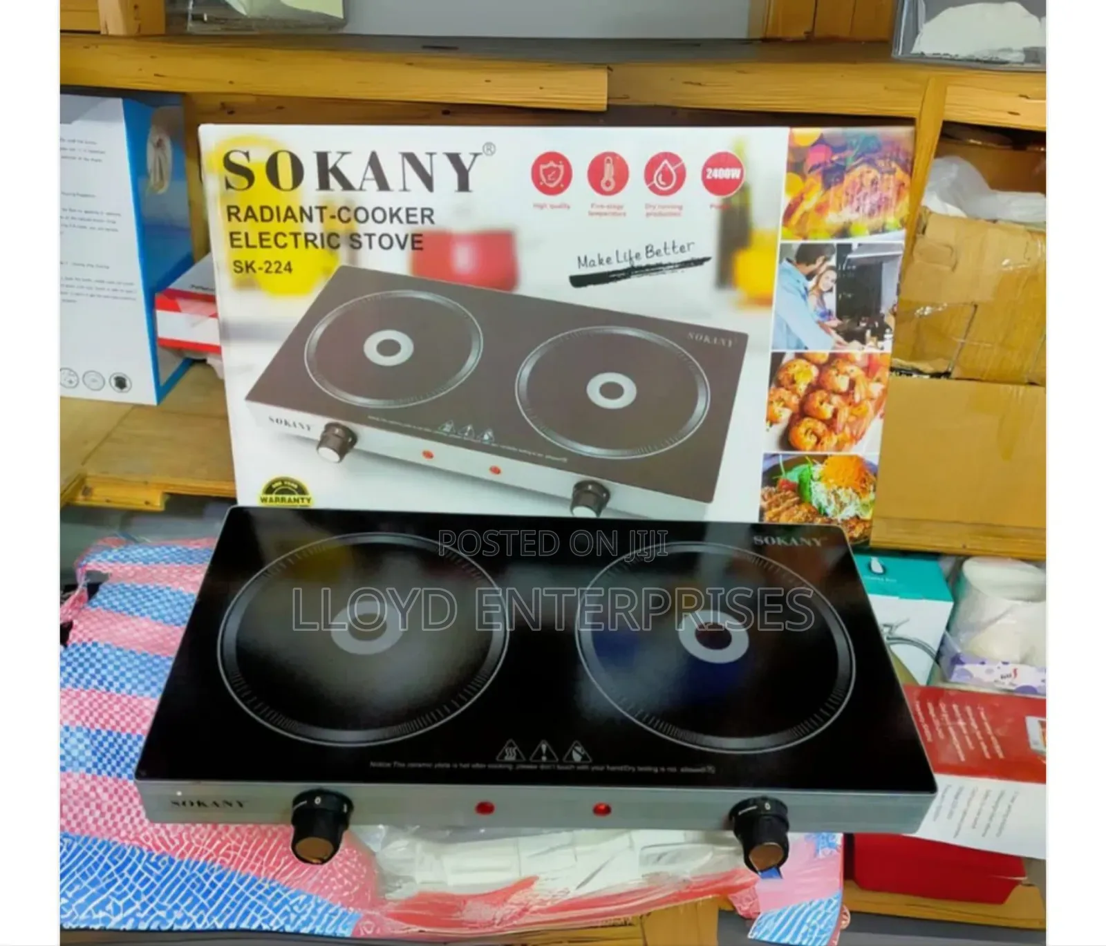 Sokany Double Induction Cooker