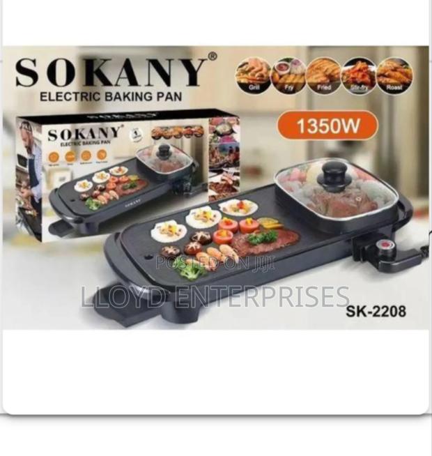 Sokany Electric Baking Pan - main view