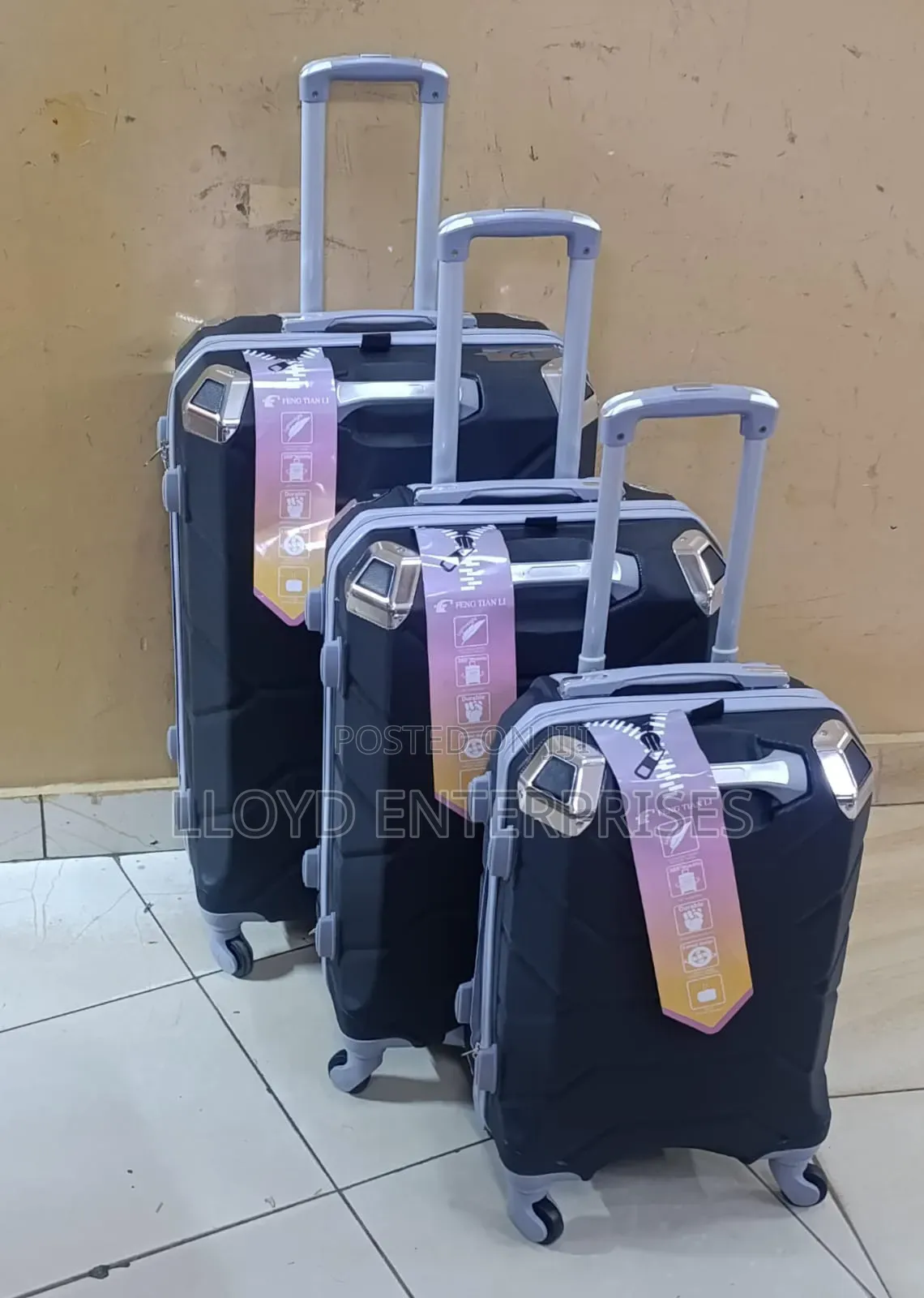 3 in 1 Fibre Suit Case