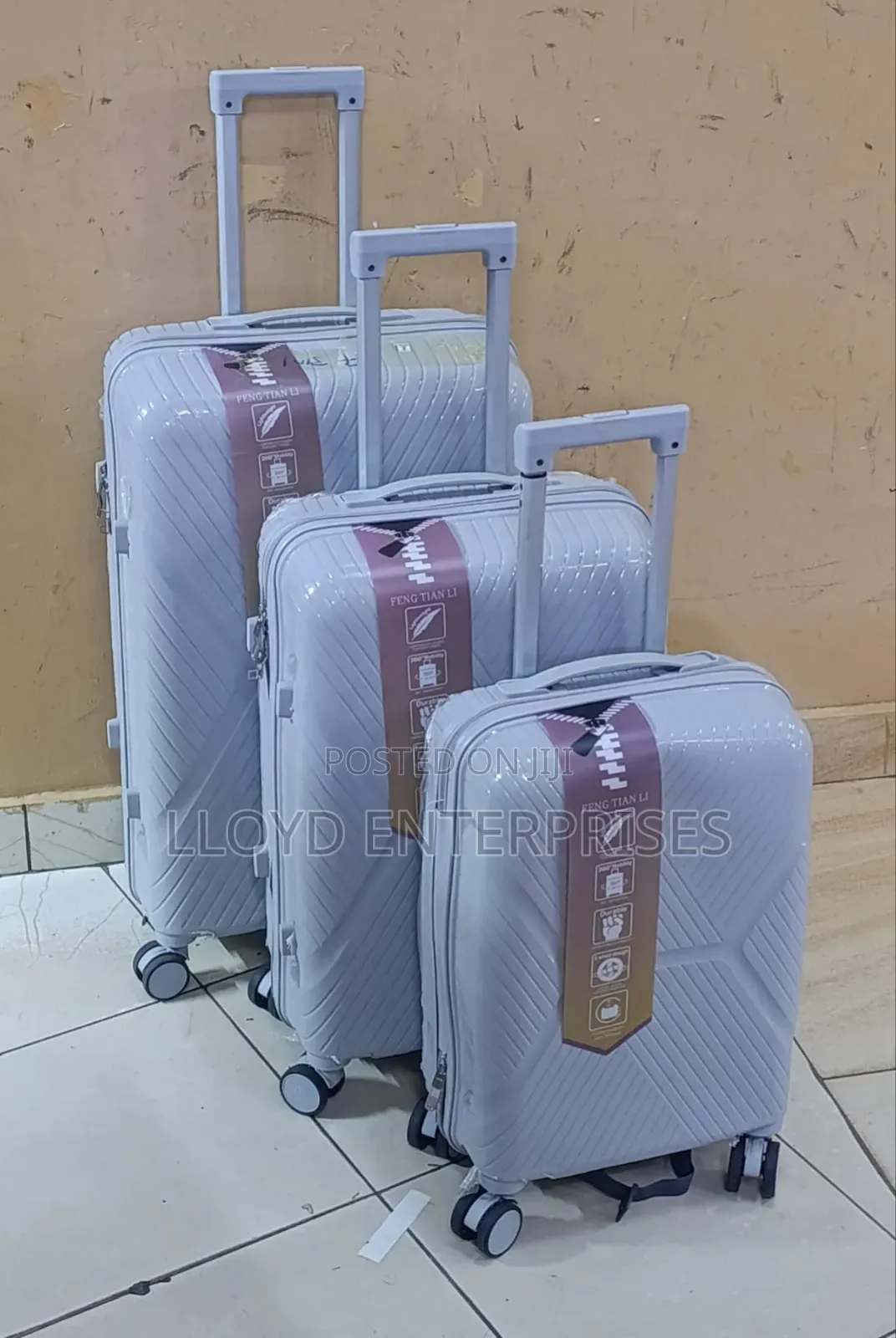 3 in 1 Unbreakable Pp Suitcase