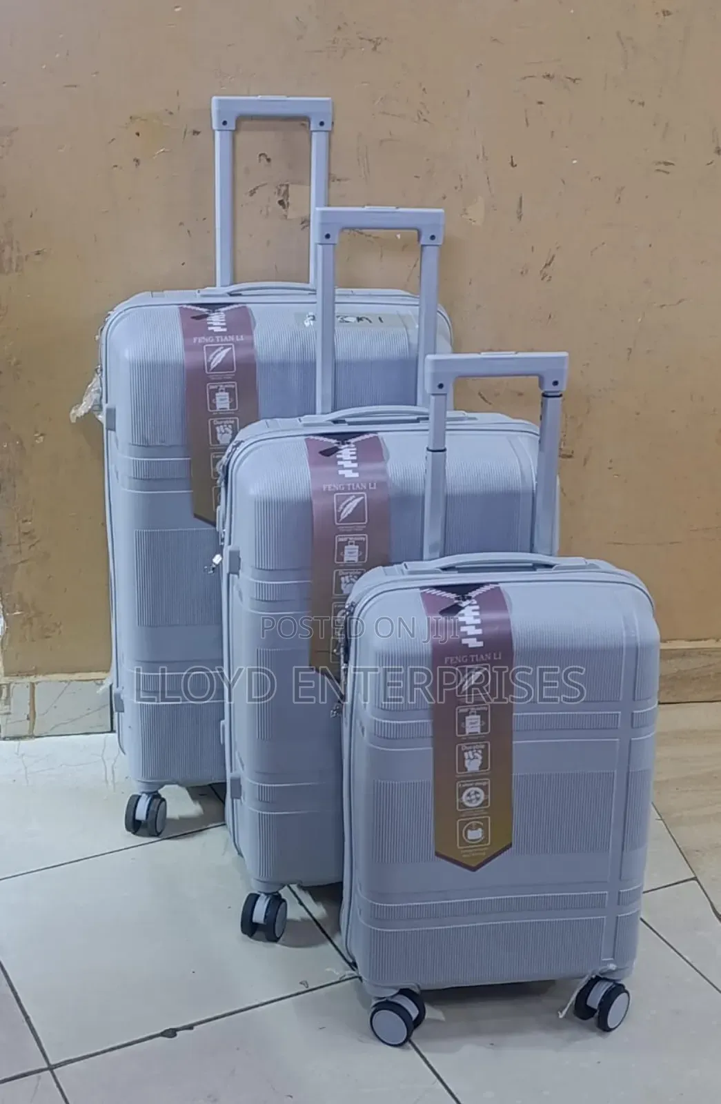 3 in 1 Unbreakable Pp Suitcase