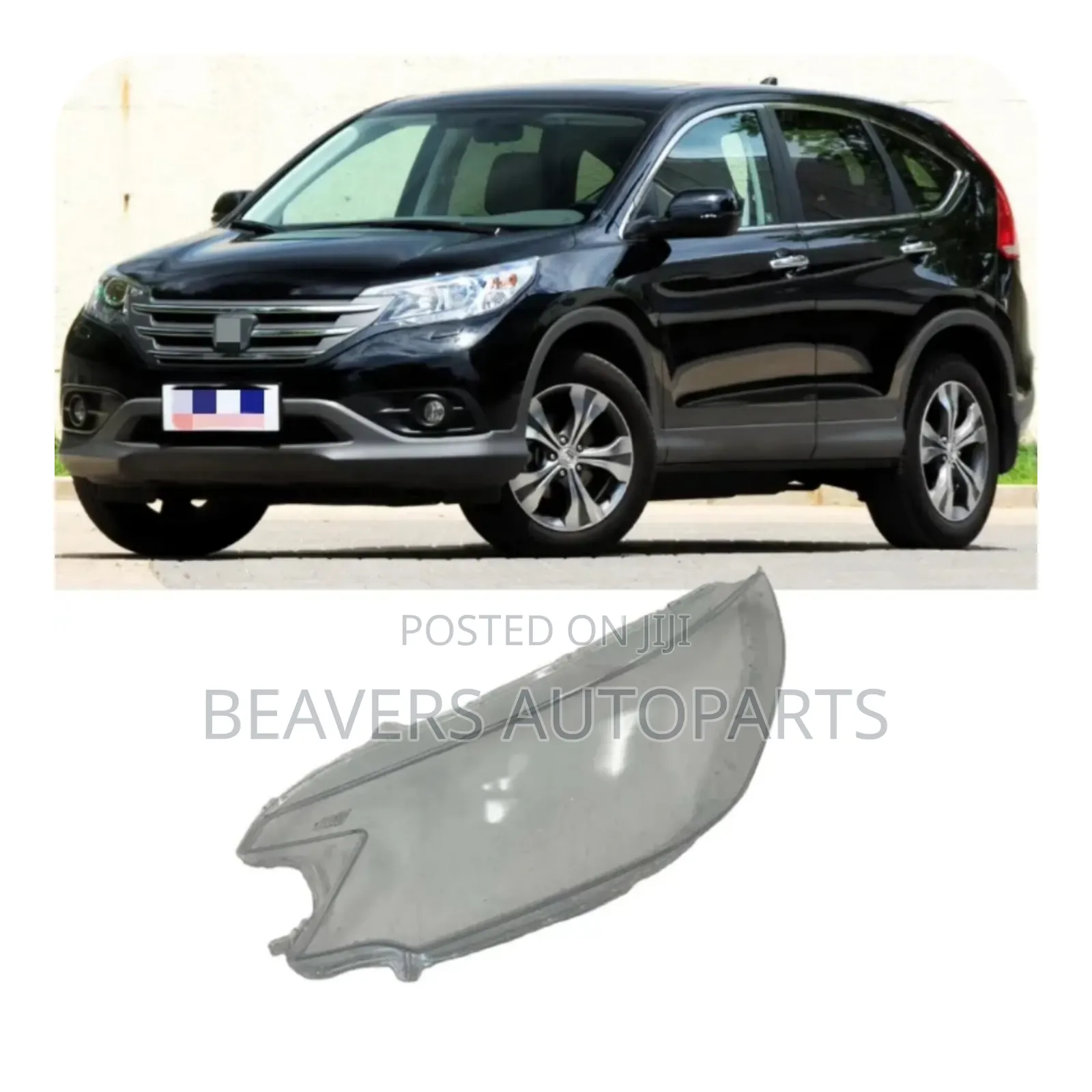 Honda CRV Rm Headlight Lens 2010-2016