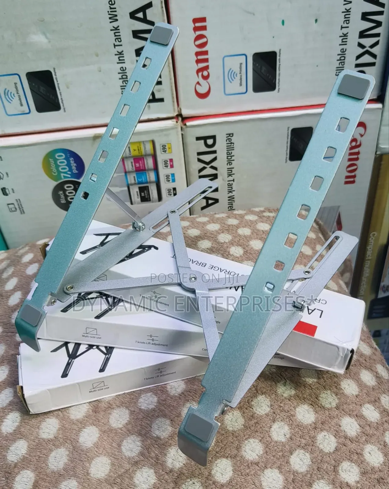 Metallic Laptop Stands