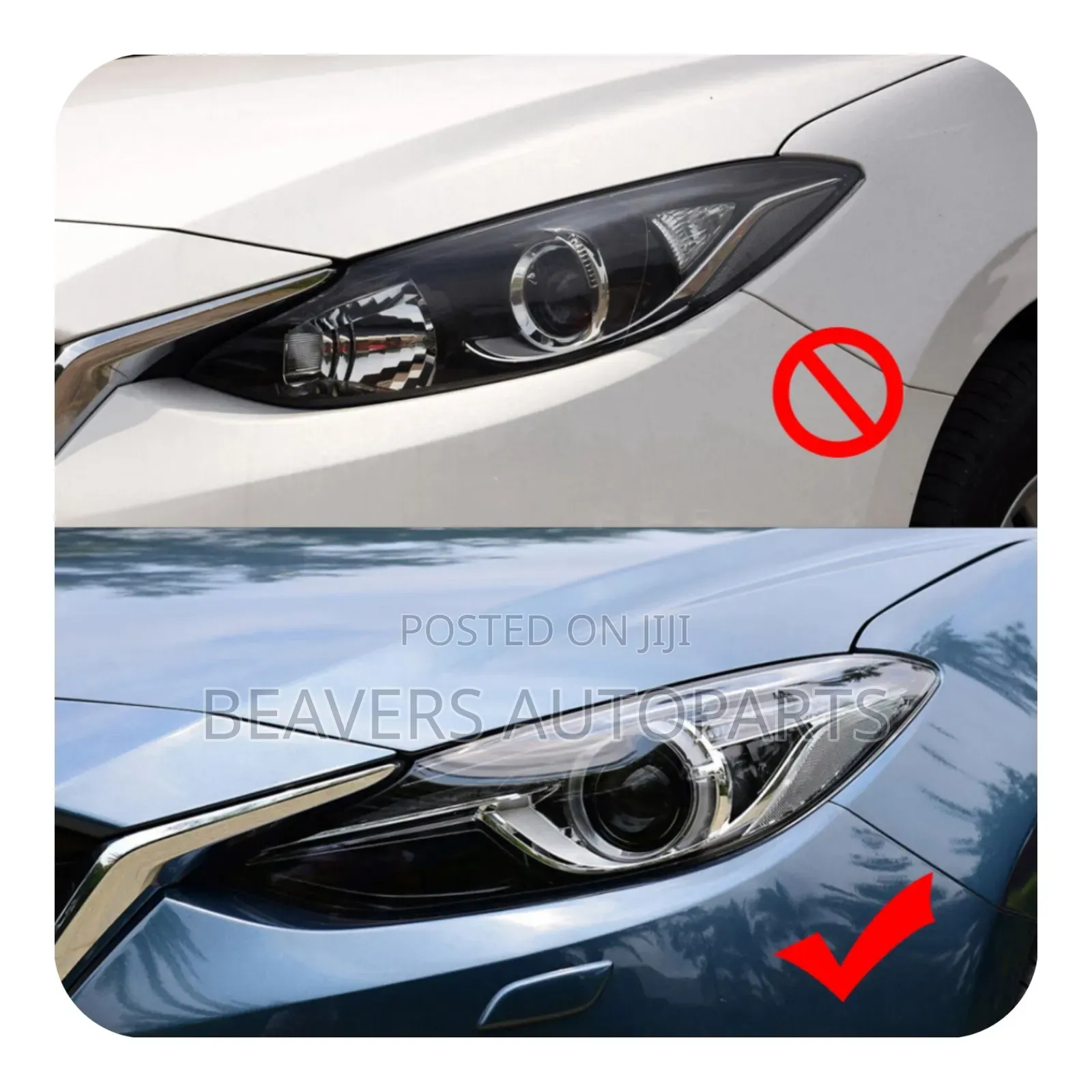 Maza 3 Axela 2014-2016 Headlight Lens (Zenon Type)