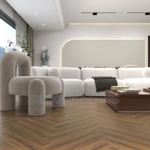 Vinyl Flooring Mkeka Ya Mbao Approved Environmental Friendly PVC Mats