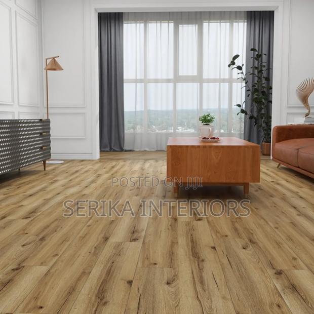 PVC Flooring Mkeka Ya Mbao Environmental Friendly Approved PVC Rubber