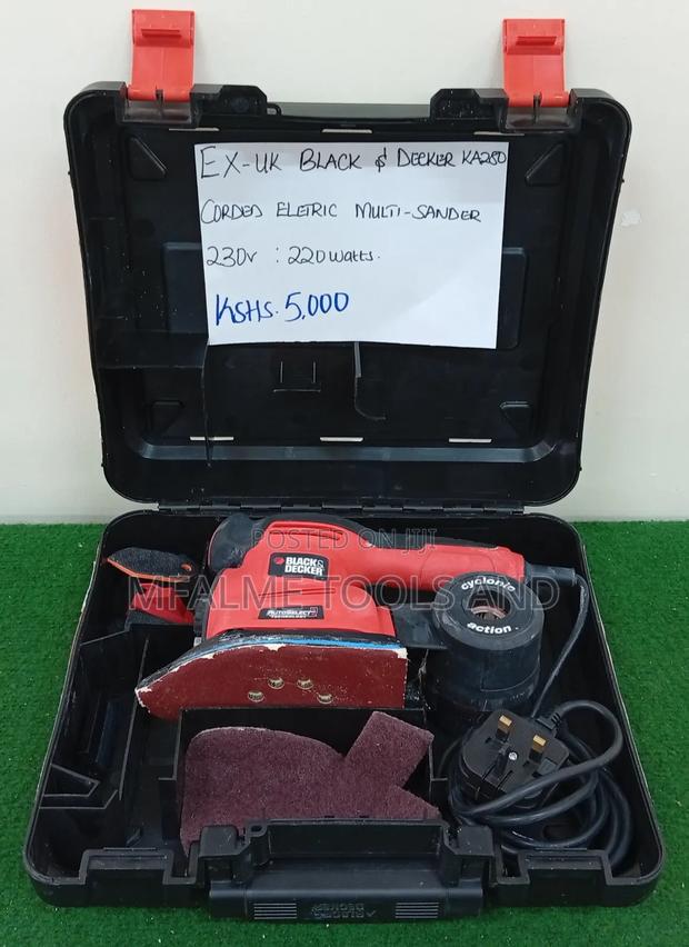 Multi Sander - main view
