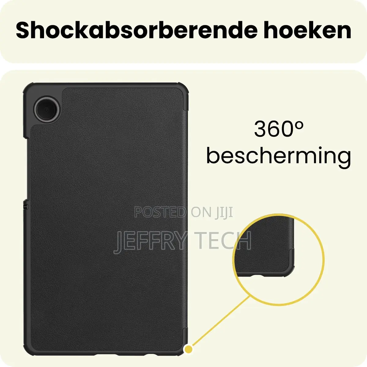 Luxury Case for Samsung Samsung Tab A11 - Black