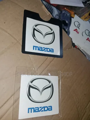 Advanced Mazda Clear/Black Insurance Pockets Holders