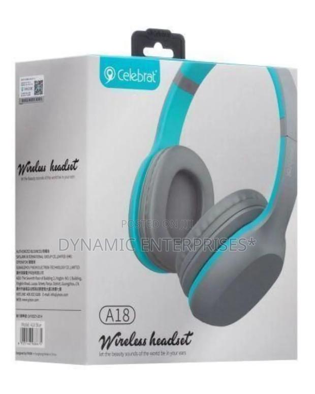 Celebrat A18 Wireless Bluetooth Headphones - main view