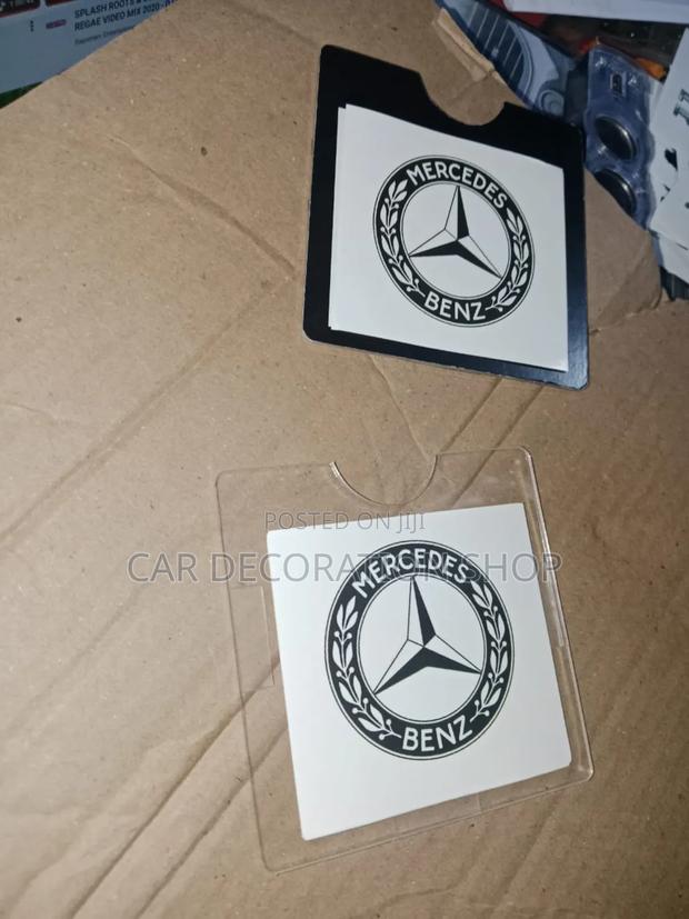 Mercedes Colorless/Black Insurance Pockets