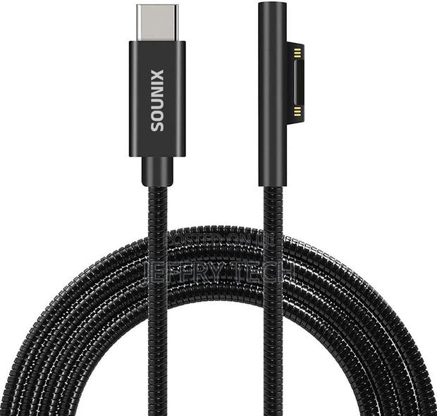 Usb-C Power Cable - For Microsoft Surface Pro 3/4/5/6 - 15v 3a - 1.5m - main view