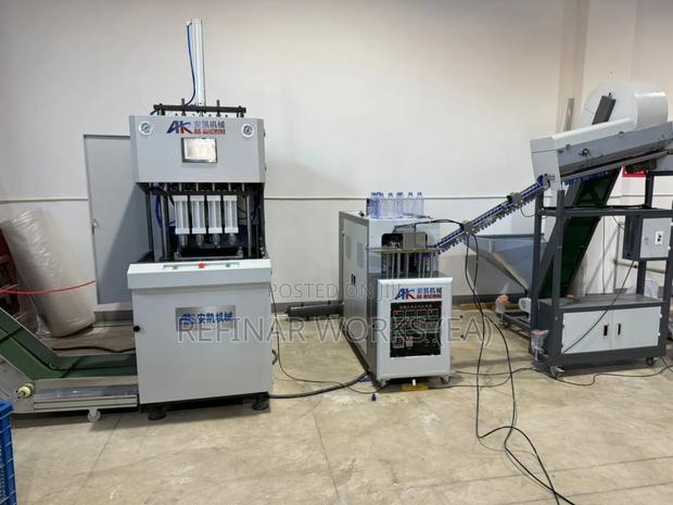 Pet Bottle Blowing Equipment – 4 Cavity | Perfect For Water Plants