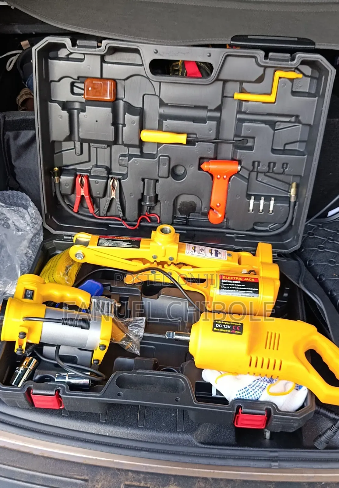 Brand New Electric Wrench/Jack and Compressor.