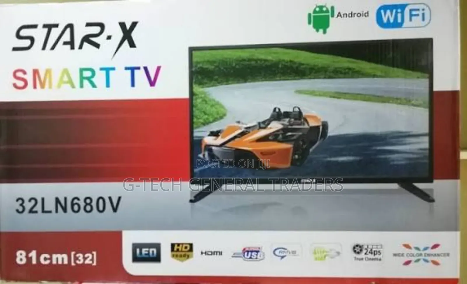 Star X 32inch Smart Android, Youtube, Netflix Led Tv