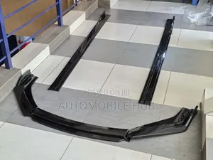 Car Front Lip + Side Skirt Kit – Sport Look Body Kit