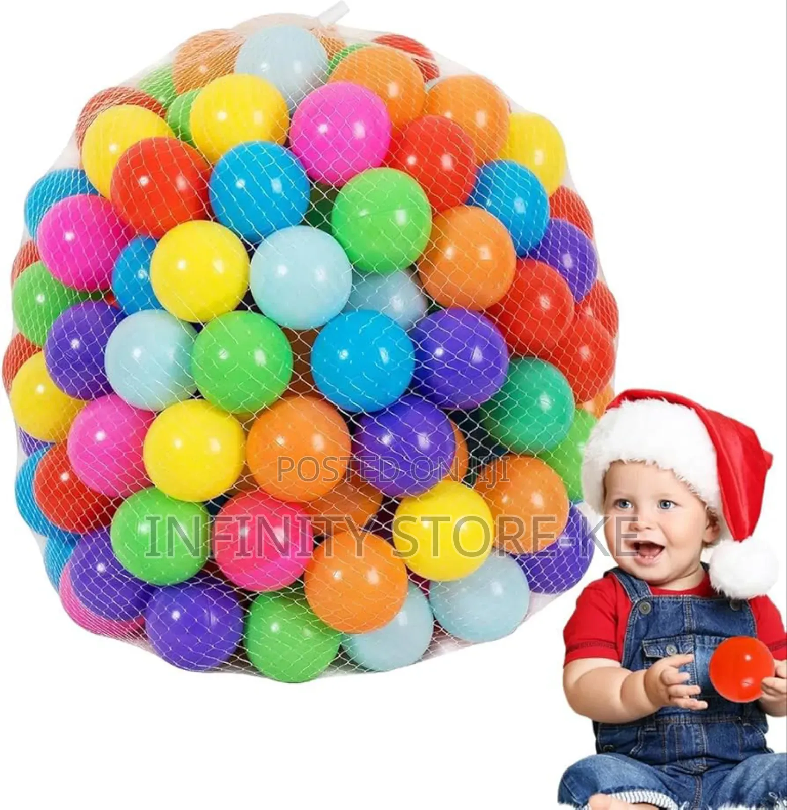 Kids Playful/Fun Soft Balls 50 Pieces