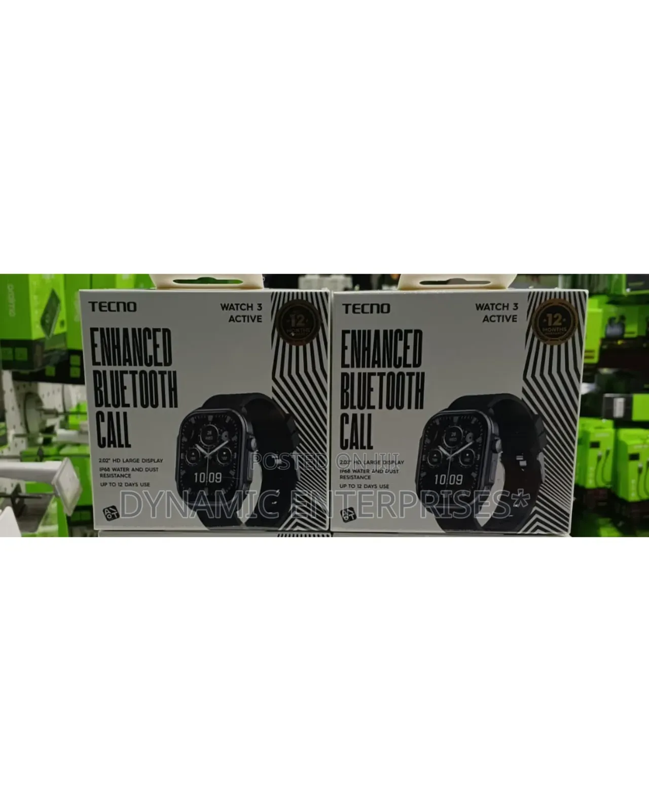 Tecno TSP-W03a Watch 3 Active Ip68 Water Resistance