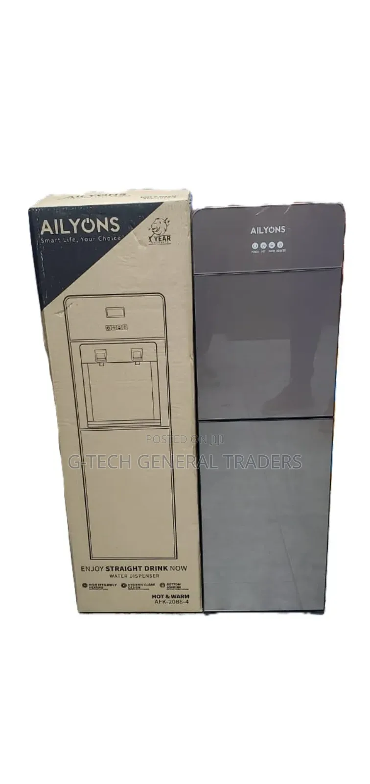 Ailyons Afk-2088 Hot And Warm Bottom Load Water Dispenser