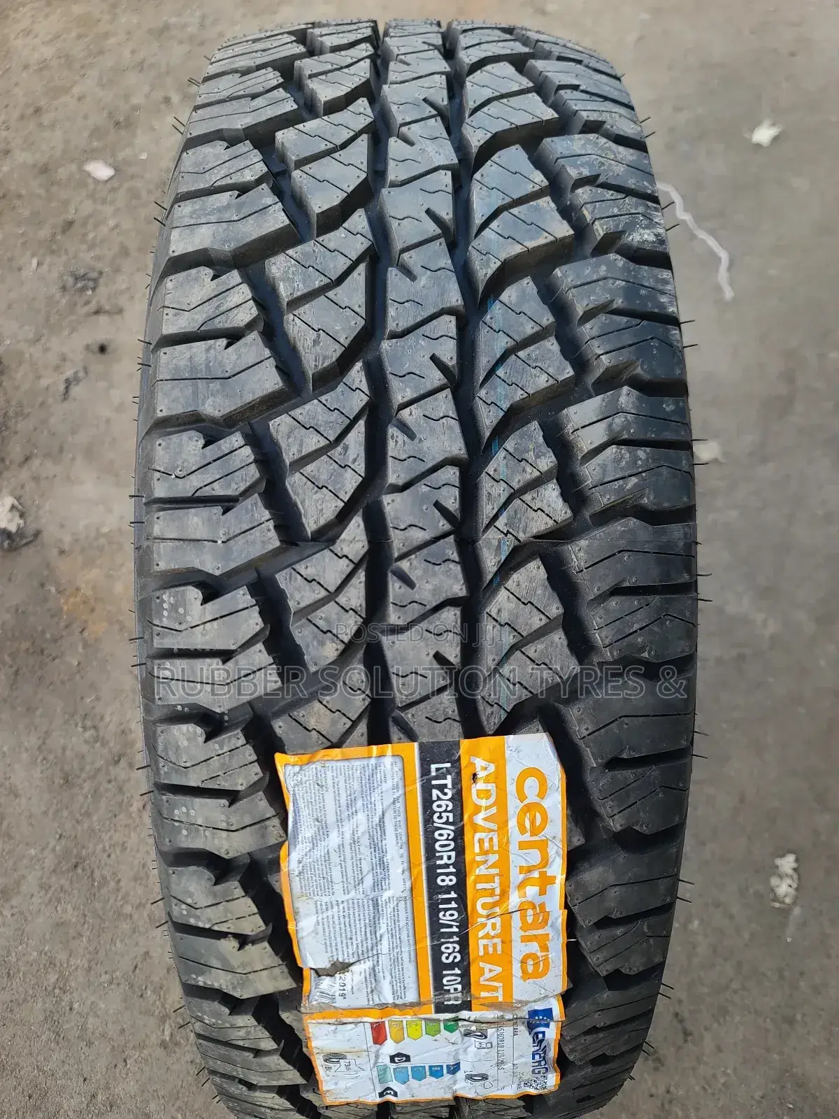 265/60r18 Centara Tires L/T10pr Adventure A/T