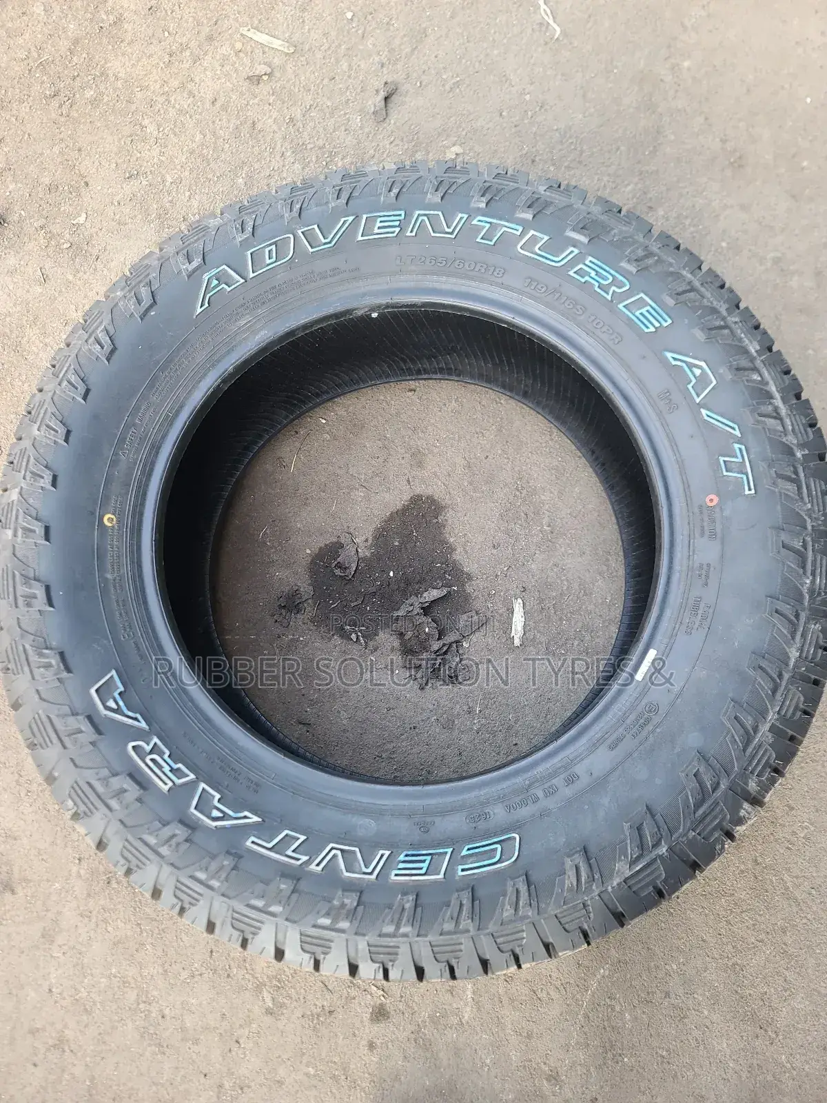 265/60r18 Centara Tires L/T10pr Adventure A/T