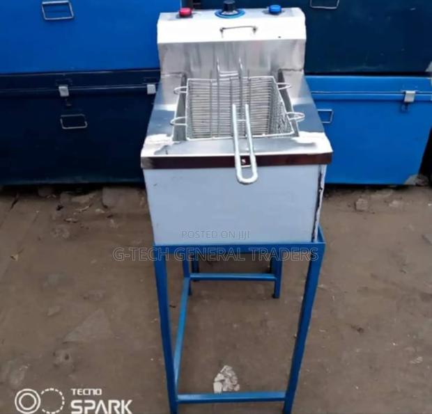 Juakali Single Heavy Duty Commercial Deep Fryer 10l - main view