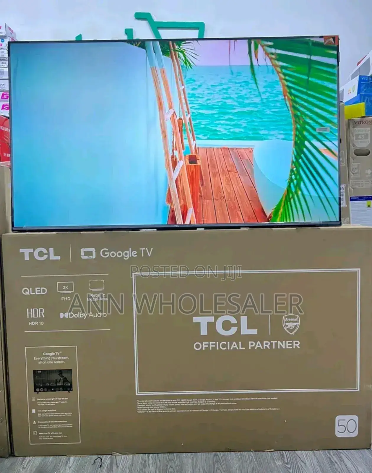 Tcl 50s5k 50-inch Qled Google Tv