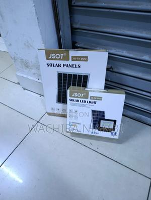200w Jsot Solar Floodlight With Light Sensor - main view