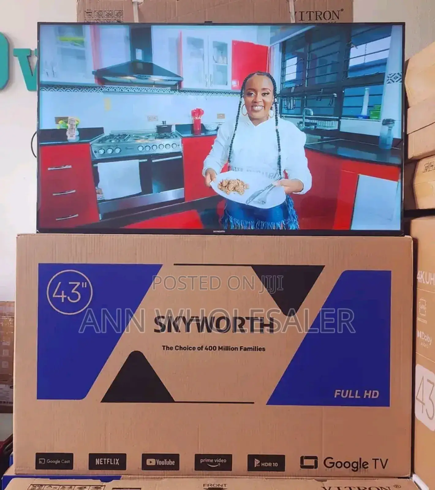 Skyworth 43 Inch Smart Android Google Tv 43e3500g