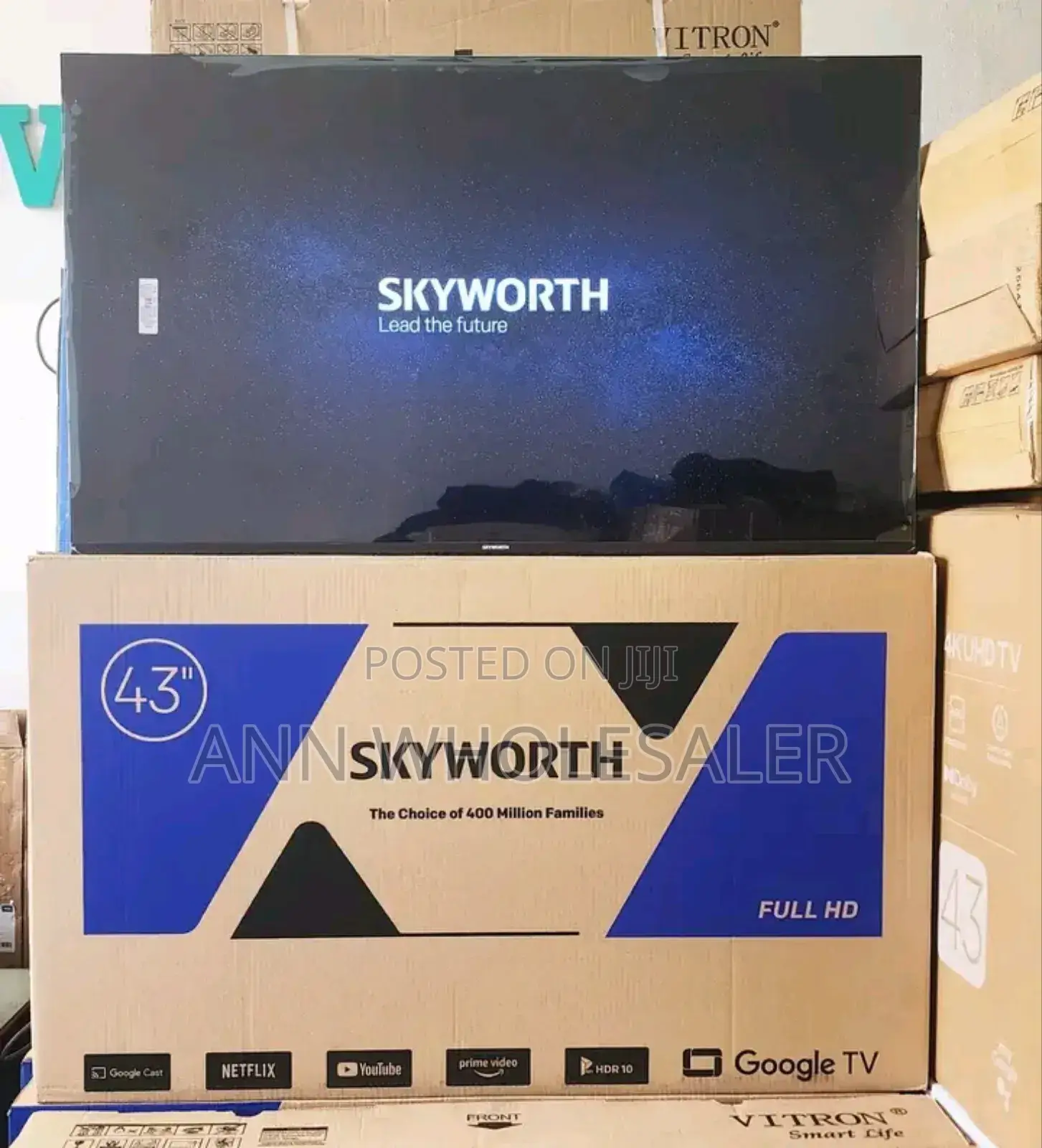 Skyworth 43 Inch Smart Android Google Tv 43e3500g


New 2025 Model