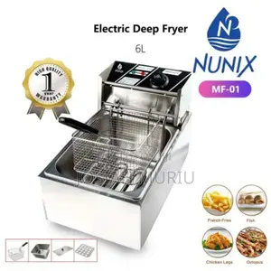 Nunix Single Deep Fryer Machine - 6l-2500w