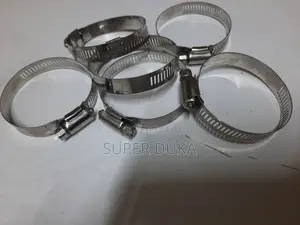 2 Inch 304 Stainless Steel Hose Clip. Adjustable Worm Gear Pipe Clamp.