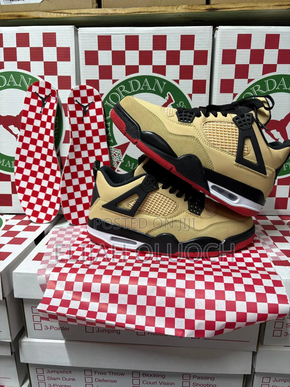 Jordan 4 “Pizza”
Size 40_45