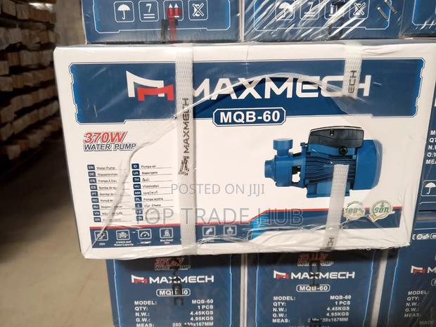 Maxmech Mqb-60 Booster Water Pump 0.5hp Copper Motor 30m Head