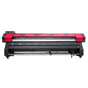 Brand New 3.2m Large Format Printer Eco Solvent 2pcs I3200 Printheads