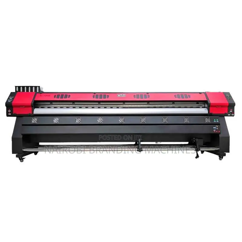 Brand New 3.2m Large Format Printer Eco Solvent 2pcs I3200 Printheads