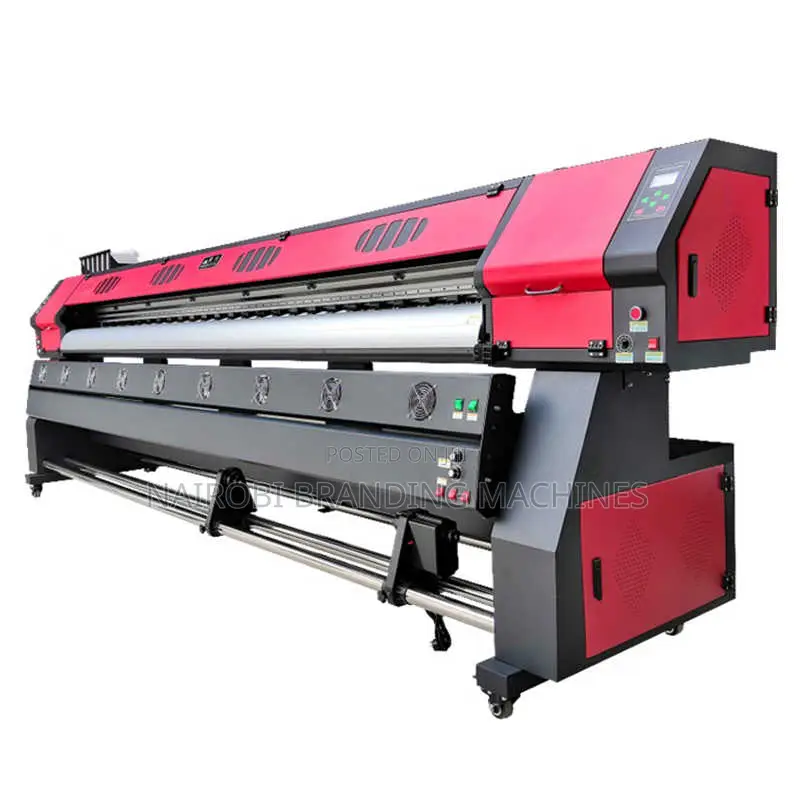 Brand New 3.2m Large Format Printer Eco Solvent 2pcs I3200 Printheads