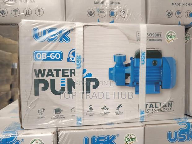 Usk Qb-60 Booster Water Pump 0.5hp 28m Head