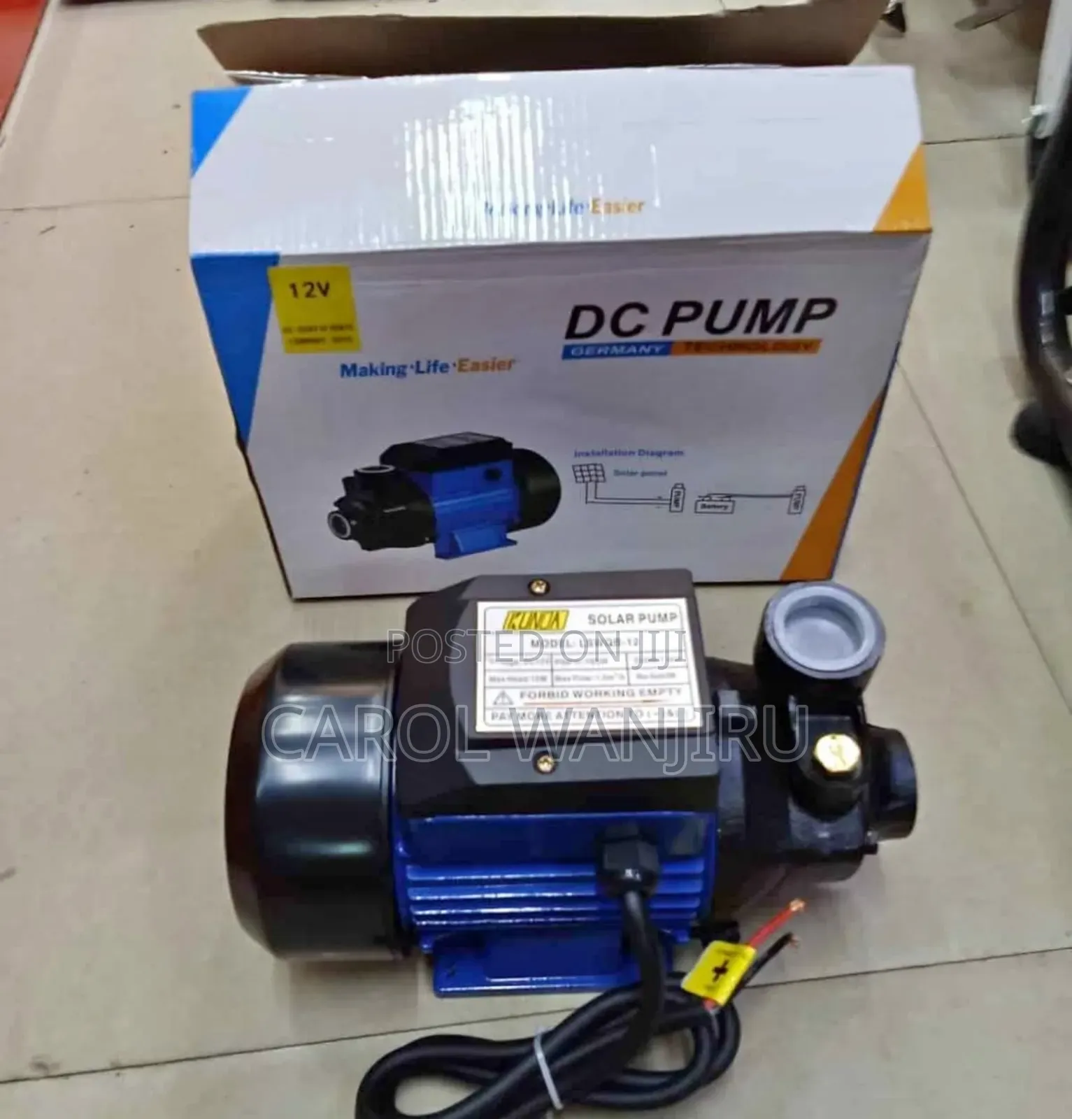 Dc Booster Pump/ Solar Water Pump