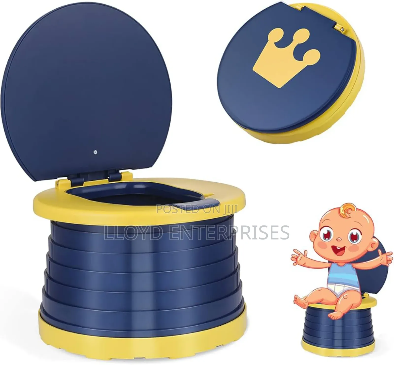 2 in 1 Children Folding Toilet